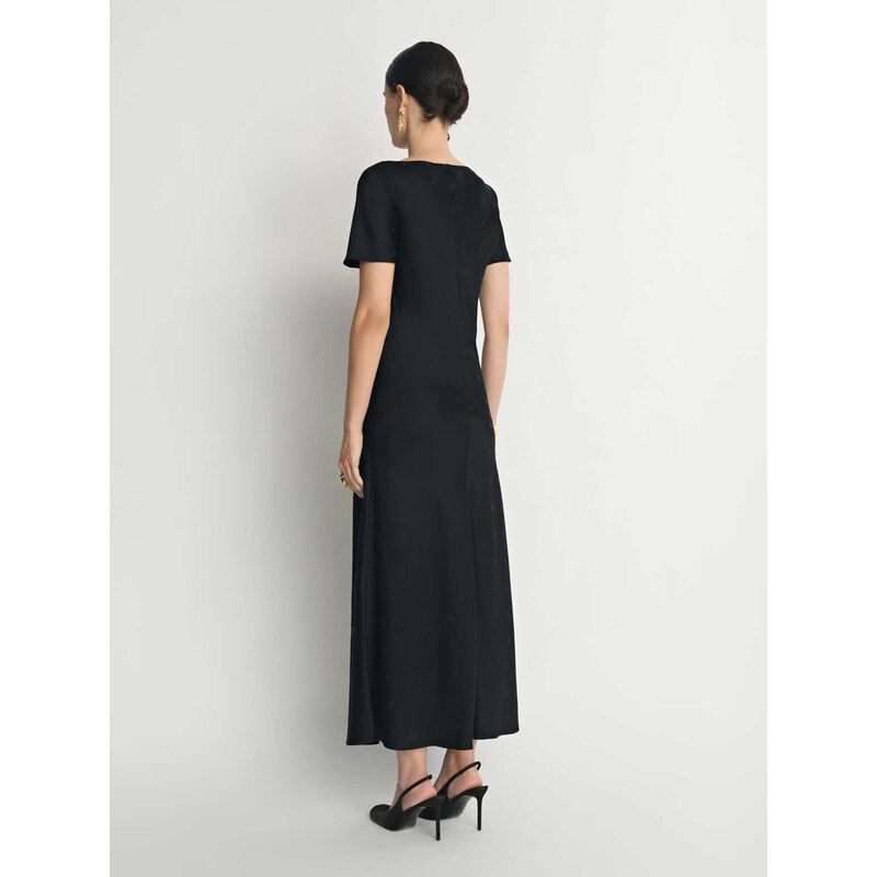 Veronika Maine Bias Jacquard Dress image number 1